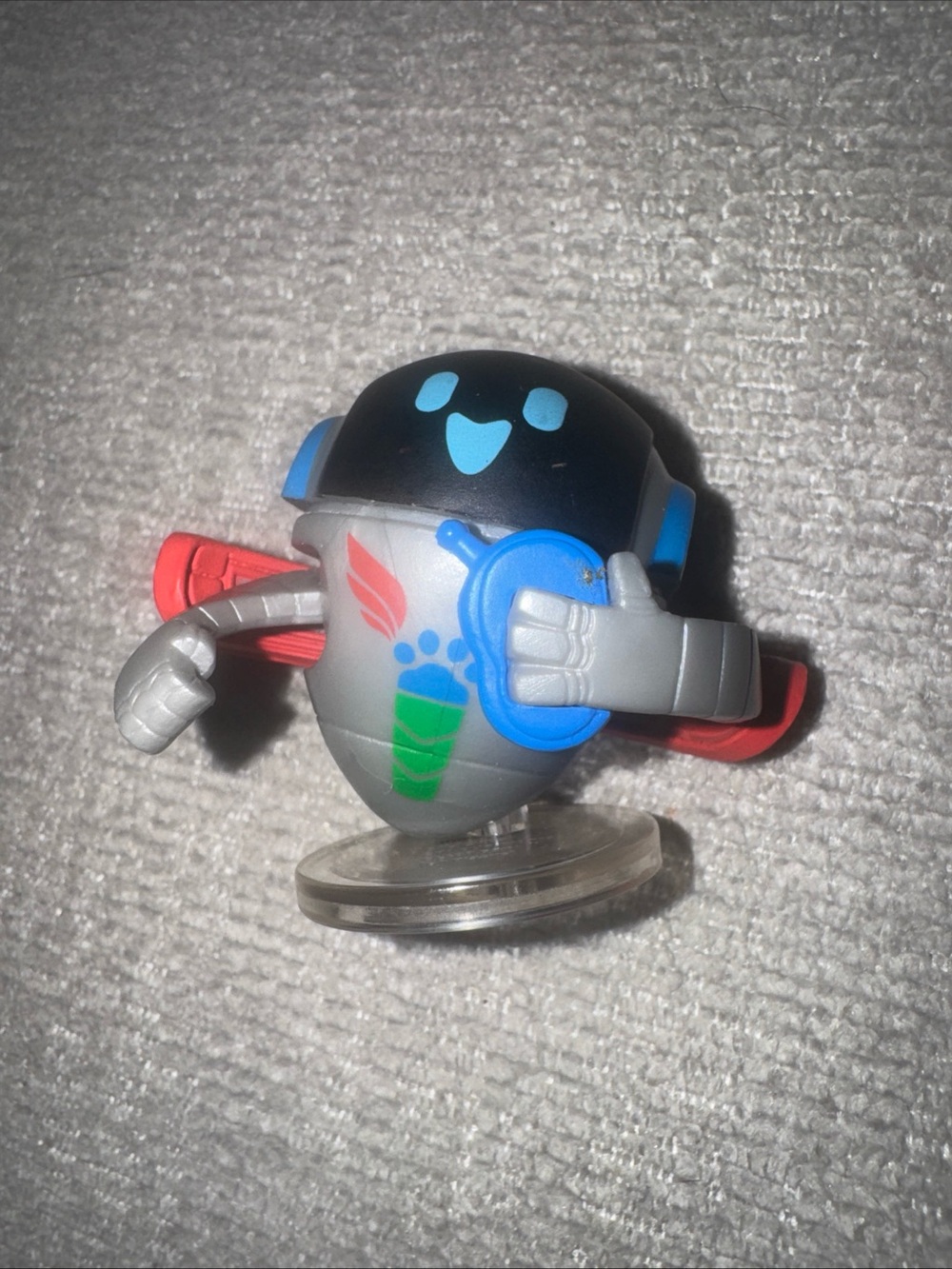 Kids Gray & Black Robot Figure Toy with Blue Headset - Picture 2 of 9